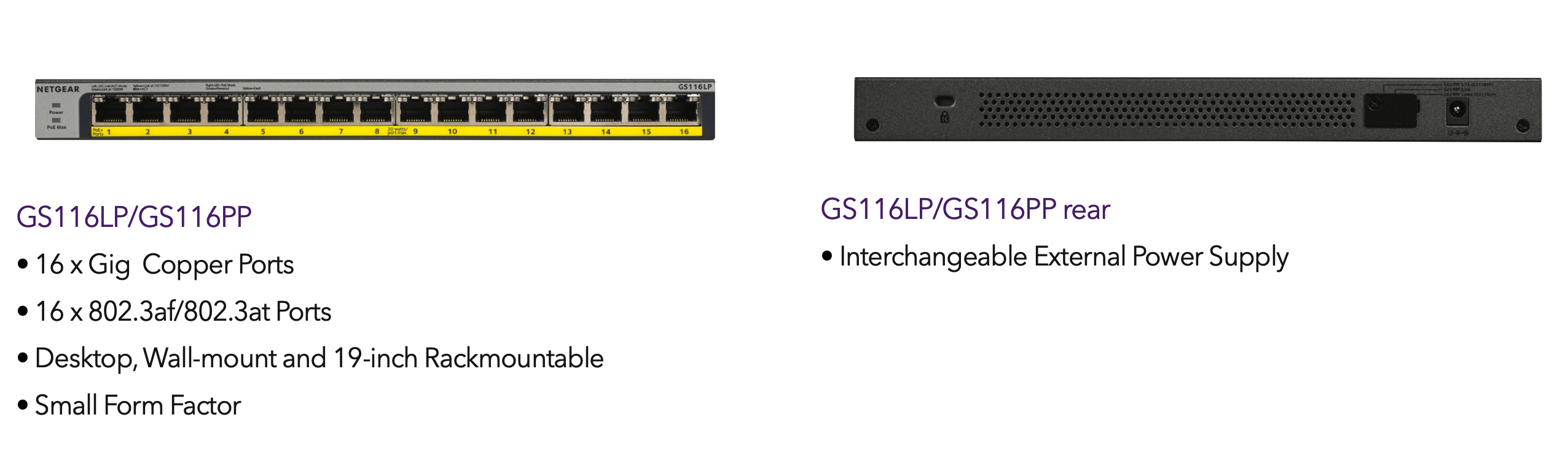 Netgear GS116LP